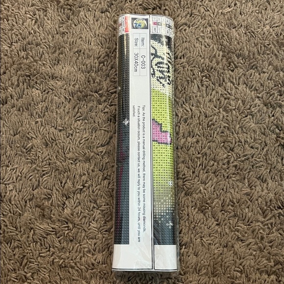 Disney Stitch Diamond Painting Kit - Black, White, Blue - Picture 2 of 2